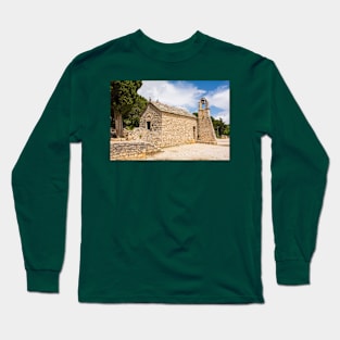 St Nicholas Church in Split, Croatia Long Sleeve T-Shirt